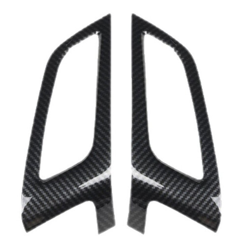 2Pcs Center Control Panel Air Vent Trim Covers Both Sides ABS Carbon Fiber Pattern for  Focus MK3 2012-2018 1