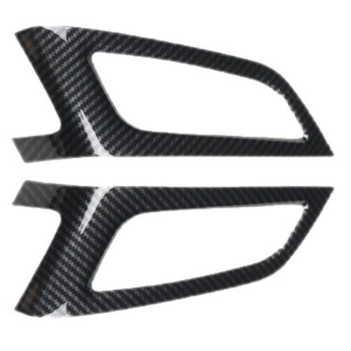 2Pcs Center Control Panel Air Vent Trim Covers Both Sides ABS Carbon Fiber Pattern for  Focus MK3 2012-2018 2
