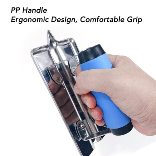 Depth Groover - Stainless Steel Hand Groover for Concrete Plastering and Masonry Projects 1