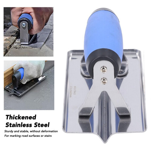 Depth Groover - Stainless Steel Hand Groover for Concrete Plastering and Masonry Projects 2
