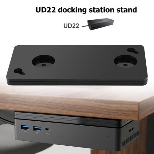 Storage Bracket for  DU22 Docking Station -Compatible Converter Bracket Acrylic Wall Mount Desk Base 1