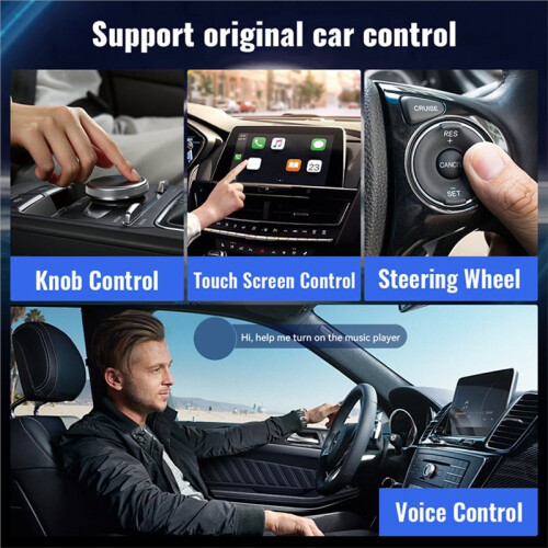 Carplay Android System Box Neuer Android 14 3In1 CarPlay Ai Box Wireless Android Auto USB Adapter ...
