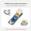 RP2350A POE-ETH Development Board with PoE Module Dual-Core Dual-Architecture W6300 Microcontroller Development Board 6
