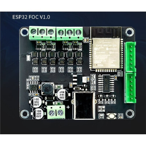 ESP32FOC Integrated ESP32 Dual Current Loop Open Source Simple Brushless FOC Controller Board for BLDC Motor Control 2