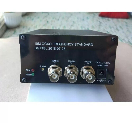 10MHz OCXO FREQUENCY STANDARD 2 Channel Sine Wave 1 Channel Square Wave EU PLUG 1