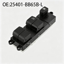 25401-EB30B 25401-BB65B Interruttore di Controllo Master per Alzavetro per Pathfinder R51 Navara Qashqai