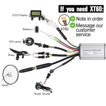 350W 17A KT Controller Borstelloze Motor + KT-LCD3 Display Kit Elektrische Fietsaccessoires voor E-Bike Aanpassingen Reparatie