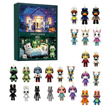 (StyleG)Animal Hospital Noël 24 pièces boîte aveugle acrylique collection pour célébrations vacances