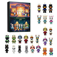 (StyleB)Animal Hospital Noël 24 pièces boîte aveugle acrylique collection pour célébrations vacances