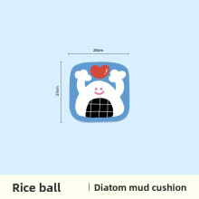 (Rice Ball)Cartoon Wärmedämmung Pads mit Reiskugeln Donuts Tomaten Designs für Tassen