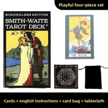 Classic Tarot Deck With Instruction Manual And Tablecloth For Fun And Learning