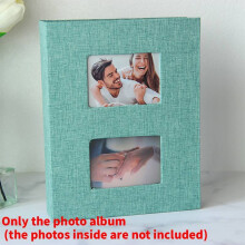 (Green)Album photo couverture tissu 200 pages pour souvenirs de mariage et occasions spécial