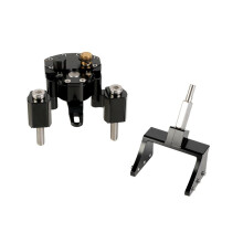 Motorcykelstyrdämpare Styrstabiliserare för TE 250i 300i 250 300 FE 350 14-23 Stötdämpare Kit Svart