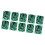 10pcs Automatic Solar Panel Battery Charger Board Night Light LED Control  Light 3-24V Controller Module 2
