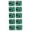10pcs Automatic Solar Panel Battery Charger Board Night Light LED Control  Light 3-24V Controller Module 3