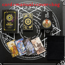 Chinese Htarot Card Game With Illustrated Box And Storage Pouch For Group Entertainment