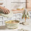 (Square)Silicone Placemats Set With Christmas Tree Design For Kitchen Dining Decor Room 6