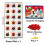 (Black)Felt Mine Sweeper Game Mat For Kids With Handeye Coordination Interaction Parent 3