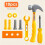 (30pcs)Simulation Childrens Fixing Tool Kit With 10 20 Or 30 Pieces For Diy Play And Learning 6