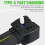 Gym Lamp For Posing 7 Level Dimming Led Work Light Magnetic Hanging Hook Camping Flashlight Usb Rechargeable 6