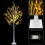 4FT Snowflake Christmas Tree with 48 LED Lamp Artificial Xmas Ornament Gift 3