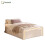 HOMAIRE 3FT Single Ottoman Bed Cream Velvet 1