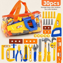 (30pcs)Simulation Kinder Befestigungswerkzeug-Kit mit 10 20 oder 30 Teilen für DIY Spielen Lernen und