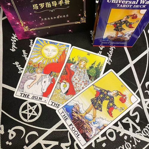 Smith West Tarot Cards With Tablecloth And Storage Bag For Beginner Casual Play 2