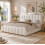 HOMAIRE Super King Upholstered Bed White Bouclé 6