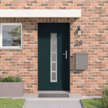 vidaXL Vordertür Anthrazit 98 x 200 cm PVC