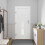 VidaXL vidaXL Vordertür 88 x 200 cm PVC Anthrazit 3