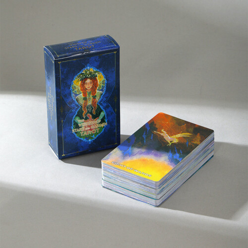 Traditional Tarot Card Set With Thickened Tablecloth For Card Games And Divination 2