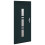 VidaXL vidaXL Vordertür 108 x 208 cm PVC Anthrazit 5