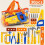 (30pcs)Simulation Childrens Fixing Tool Kit With 10 20 Or 30 Pieces For Diy Play And Learning 1