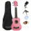 21" Soprano Beginners Ukulele with Gig Bag, Felt Pick & Spare Strings 1