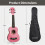 21" Soprano Beginners Ukulele with Gig Bag, Felt Pick & Spare Strings 9