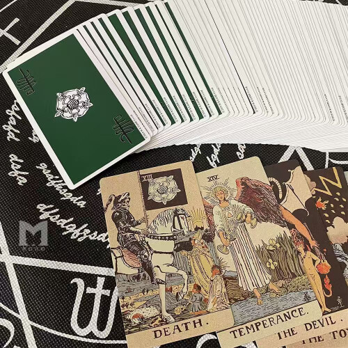 Tarot Cards Vitte Series Unbordered With English Instructions For Entertainment 1