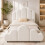 HOMAIRE 3FT Bouclé Petal Bed Cream White 5