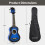 21" Soprano Beginners Ukulele with Gig Bag, Felt Pick & Spare Strings 9