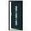 VidaXL vidaXL Vordertür 98 x 200 cm PVC Anthrazit 6