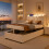 HOMAIRE 3FT Ottoman Bed Frame Beige Velvet 3