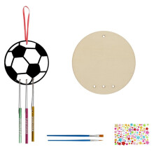 Children'S Wind Chime Ornaments DIY Painted Birthday Party Art Activity Decoration Pendant,Circle Set