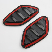 For ZS 2024 Car Dashboard Side Air Outlet Vent Cover Decorative Trim Interior Accessoriess Carbon Fiber RHD