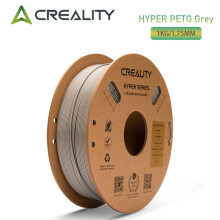 Creality Hyper PETG Filament, 1 kg, hohe Druckgeschwindigkeit bis 300 mm/s, grau