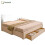 HOMAIRE 3FT Extendable Velvet Sofa Bed Beige 1