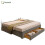 HOMAIRE 3FT Extendable Velvet Sofa Bed Grey 1
