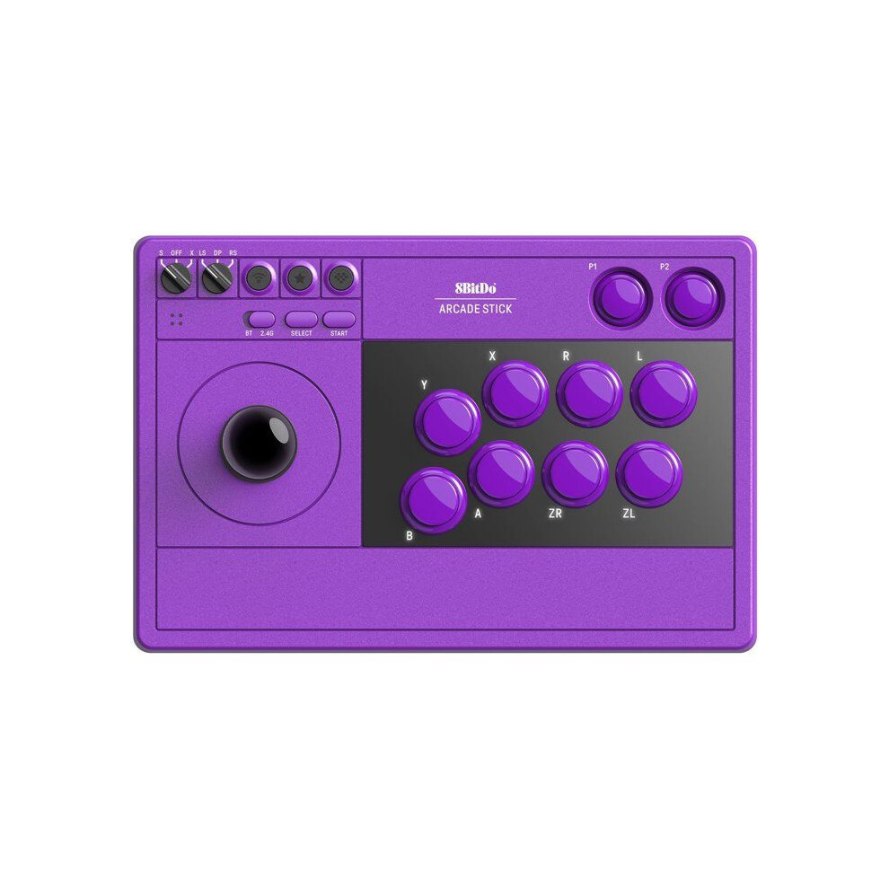 Joom Just For Games Arcade-Stick - 8Bitdo - Arcade-Stick - 2,4G - Violett - Bild 5