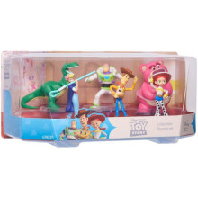 Figuren-Set - DISNEY Pixar Toy Story - 6 Figuren von 8 cm - Woody und Buzz inklusive