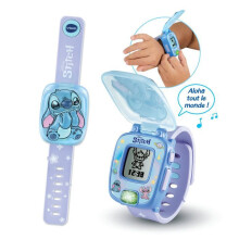 VTech Interaktive Spieluhr von Stitch, Kinderuhr ab 4 Jahren