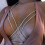 (Gold)Corrente corporal feminina em prata e ouro com design de galvanoplastia e strass 2